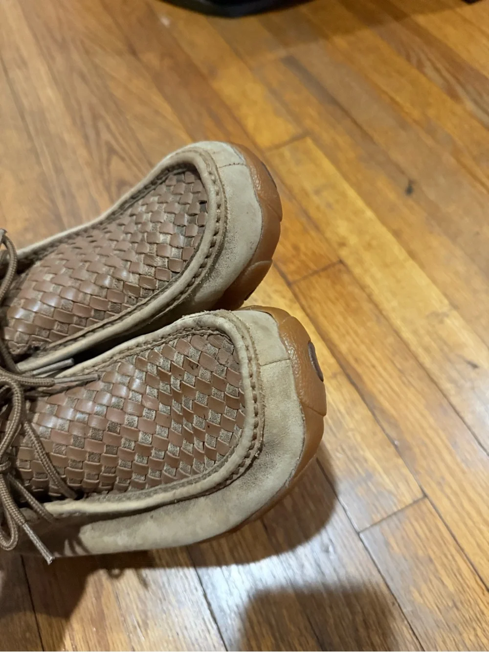 Twisted X Men's Basket Weave Chukka Driving Mocs Size 7M